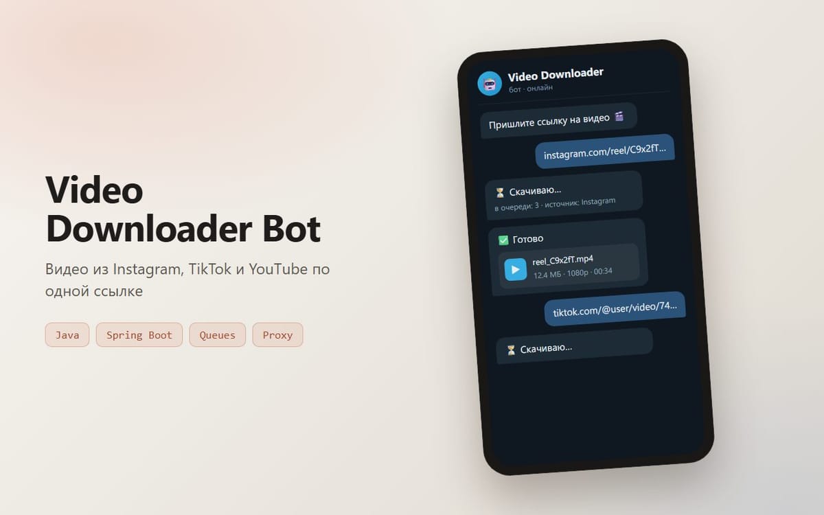 Video Downloader Bot